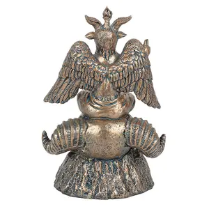 Something Different Baphomet Backflow Incense Burner Brown (One Size)