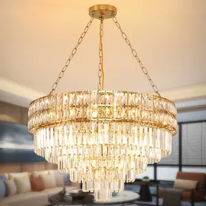 Jauregui 15 - Light Crystal Chandelier Gold