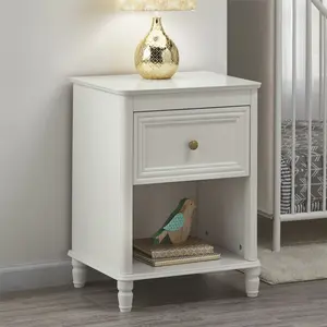 Ryker 1 Drawer Nightstand Cream