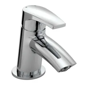 Bristan Orta Small Basin Mixer Chrome Tap Bathroom Taps Deck Mount