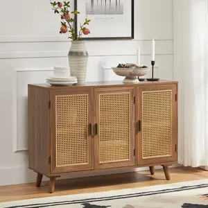 Hearn 109 Cm Wide Sideboard Walnut