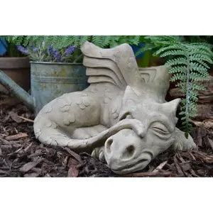 Lisbeth Dragon Animals Stone Garden Statue