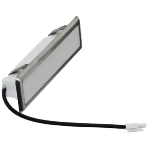 SPARES2GO LED Light Box compatible with Logik Cooker Hood L60CHD L90CHD Vent Extractor Lamp (175mm x 48mm, 2.5W)