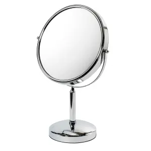 Showerdrape Helios 3x Magnifying Chrome Makeup Vanity Mirror