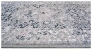 Maestro Collection Vintage Design Rug in Grey & Pink  3118 GB22