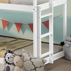 Single (3') Standard Bunk Bed by LIFE CARVER White