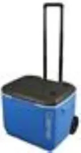 Coleman Blue 60QT Tricolour Wheeled Camping Cooler