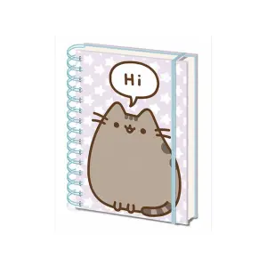 Pusheen A5 Notebook Brown/Blue/White (One Size)