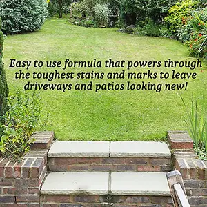 Homefront Patio and Driveway Cleaner - Deeply Cleans to Remove Dirt, Grime and Stains - Easy to Use Fluid (10 Litres)