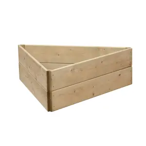 Greena Triangular Raised Bed 30 cm High, 90cm each side