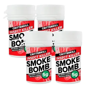 Critterkill Insect Killer Smoke Bombs 5g x 4