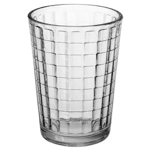 Queensway Home & Dining 200ml 12 Pcs Berlin Drinking Glasses Sets Glassware Patterned Water Cup Juice Cocktail Tumbler