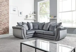 The Great British Sofa Company Hampton Corner 2&1 Seater Velvet Sofa