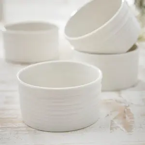 Sophie Conran Portmeirion Small Ramekins, White (Set of 4)