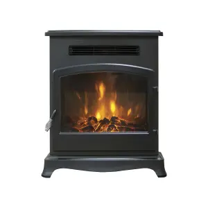 Be Modern Hemsworth 2kW Matt Electric Stove (H)618mm (W)570mm