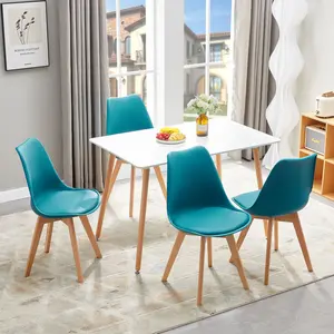 Nero Upholstered Dining Chair (Set of 6) Turquoise