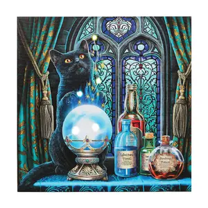 Lisa Parker The Witches Apprentice Canvas Light Up Plaque Multicoloured (One Size)