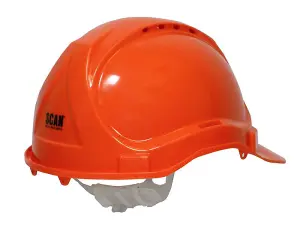 Scan YS-4 Safety Helmet - Orange SCAPPESHO