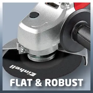 Einhell 115mm Angle Grinder 500W Corded Electric With Spindle Lock TC-AG 115