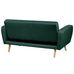 2 Seater Sofa FLORLI Dark Green