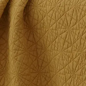 Silentnight Luxury Matalasse Bed Throw -Ochre  150 x 200cm