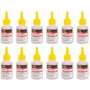 Everbuild Industrial Glue General Purpose 20g (Pack Of 12)