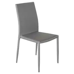 Selina Stacking Chair Grey