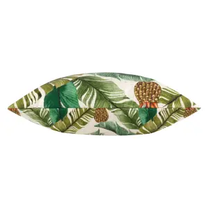 Wylder Tropics Maui Tropical Polyester Filled Outdoor Cushion