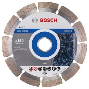 Bosch Professional Diamond Cutting Disc for Stone - 300 x 20/25,40 x 3,1 x 10 mm