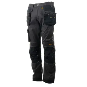 DeWalt Chester Grey & black Unisex Holster pocket trousers, W36" L31"