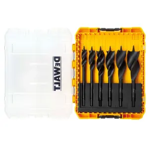 Dewalt DT90238 Tri Flute Impact Ready Auger Bit 6 Piece Set 150mm - Tough case