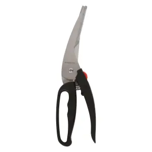 Excellent Houseware Stainless Steel Poultry Shears - 25cm - Black