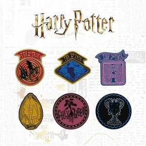 Harry Potter Limited Edition Set of 6 Triwizard Tournament Pin Badges