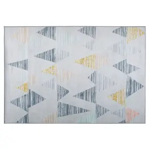 Area Rug 160 x 230 cm Grey and Yellow YAYLA