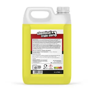 Chemical Trade Store - Concentrated Washing Up Liquid - Lemon - 5 Litre