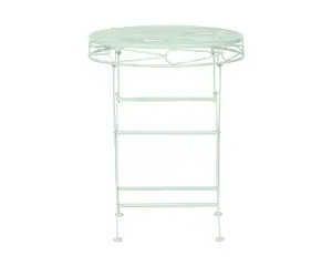 Romance 60cm Green Folding Bistro Table