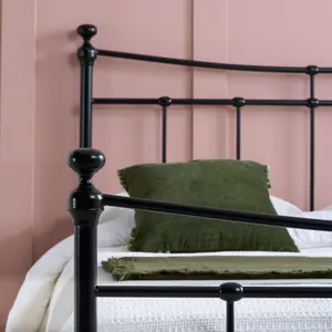 Birlea Emily Double Bed Frame In Black