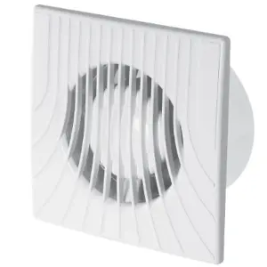 Awenta 120mm Duct Size Standard Ventilation Fan Air Flow Wall Mounted Extractor Classic Kitchen Bathroom