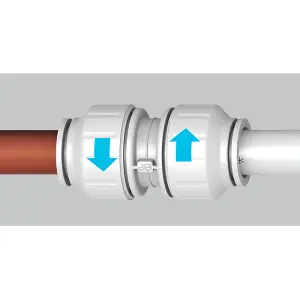 John Guest JG Speedfit 5x Male Stem Adaptor 15 x 1/2"