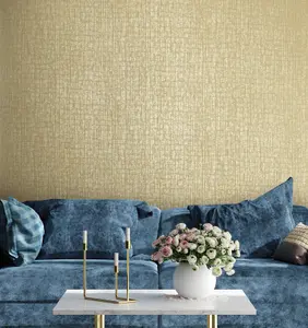 Galerie Adonea Zeus Gold Metallic Geometric 3D Embossed Wallpaper Roll