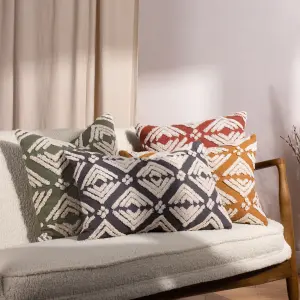 Yard Taya Square Tufted Polyester Filled Cushion