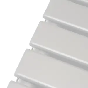 Designer Flat Radiator - 1600 x 420mm - White