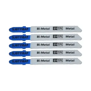 Jigsaw Blade for Metal 75mm 21tpi Pack of 5 by Ufixt