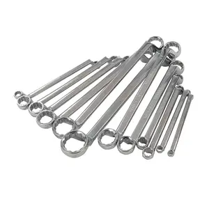 Silverline Deep Offset Ring Spanners Set 12Pce