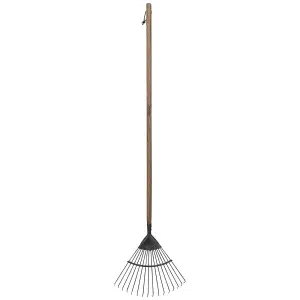 Draper  Carbon Steel Lawn Rake with Ash Handle 14311