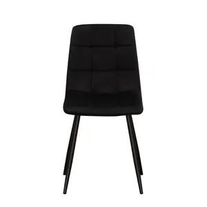 Eyre Upholstered Dining Chair Black