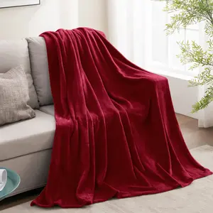 Adamczyk Throw Blanket Red / W150 x L200cm