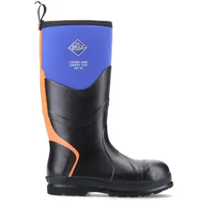 Muck Boots Chore Max S5 Safety Wellington Blue/Orange