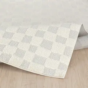 IRINA Skandi Checkered Area Rug 160 x 213 cm