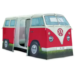 Volkswagen Red Camper van Quick pitch 4-man Tent